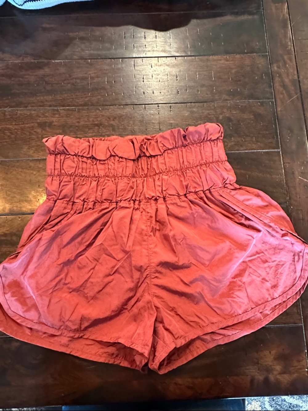 FP Movement by Free People High-Waist Smocked Shorts